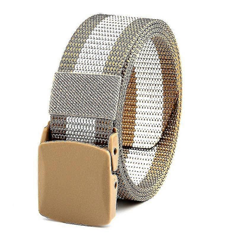 الرجال حزام أحزمة الجيش حزام قابل للتعديل الرجال السفر في الهواء الطلق حزام الخصر التكتيكية مع مشبك من البلاستيك للسراويل 125cm