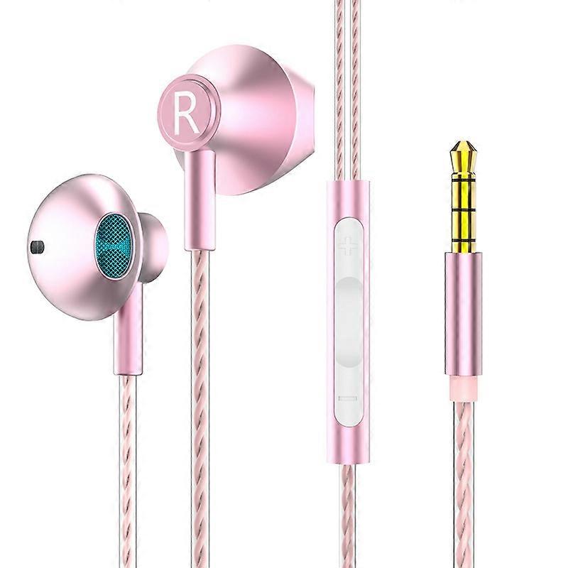 3.5mm Metal Subwoofer Wired Earphone