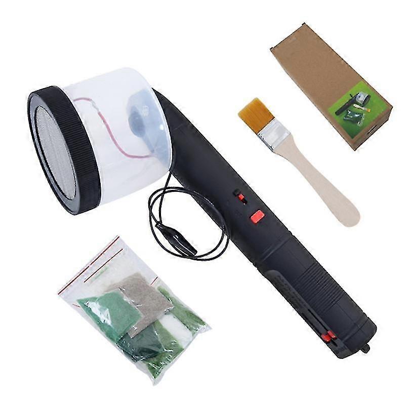 Mini Portable Electrostatic Flock Applicator Static Grass/static Flock Master Applicator Battery Po