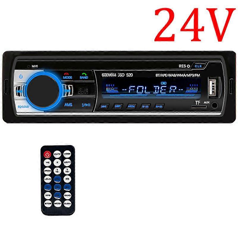 Car Radio 1 din Stereo Player Digital Bluetooth MP3 Player 60Wx4 FM Radio Stereo Audio Music USB/SD with In Dash AUX Input