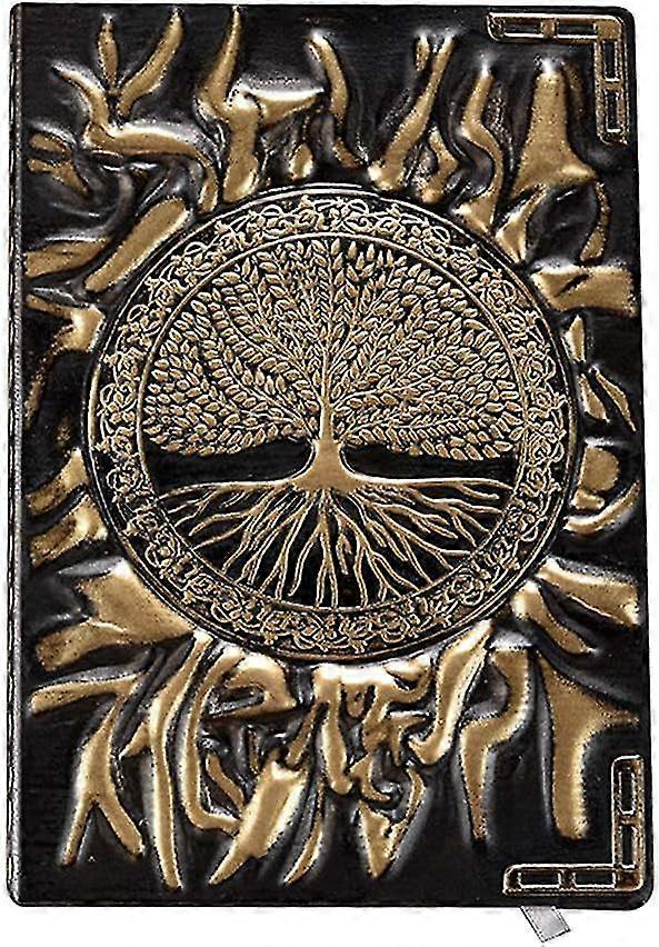 A5 Lined Journal,200Pages,Personal Diary- Antique Handmade Embossed Leather Daily ,Travel Diary & Notebooks to Write in,Gift for Writers and Travelers