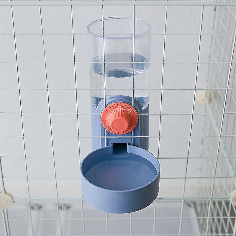 Automatic Dog Cat Rabbit Feeder Bowl - Suspension Food Water Dispenser - Haze Blue