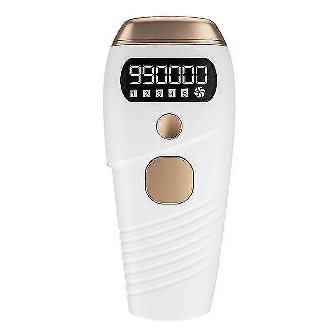 IPLレーザー脱毛とアップグレードされた999,999フラッシュ自宅でレーザー脱毛顔顔面唇の脇の下の足ビキニライン(白)