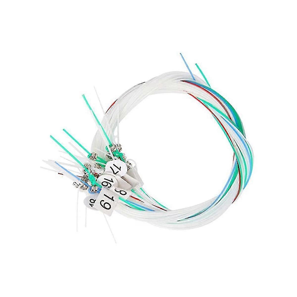 Corde complete 1 Set 19 Sostituzione corda in nylon per arpa a sette corde Parti di strumenti per seve