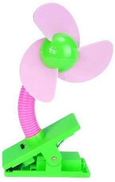 Mini Fan for Baby Pushchair, Cot, Buggy, and Pram - Clip-on Fan with Safety Features