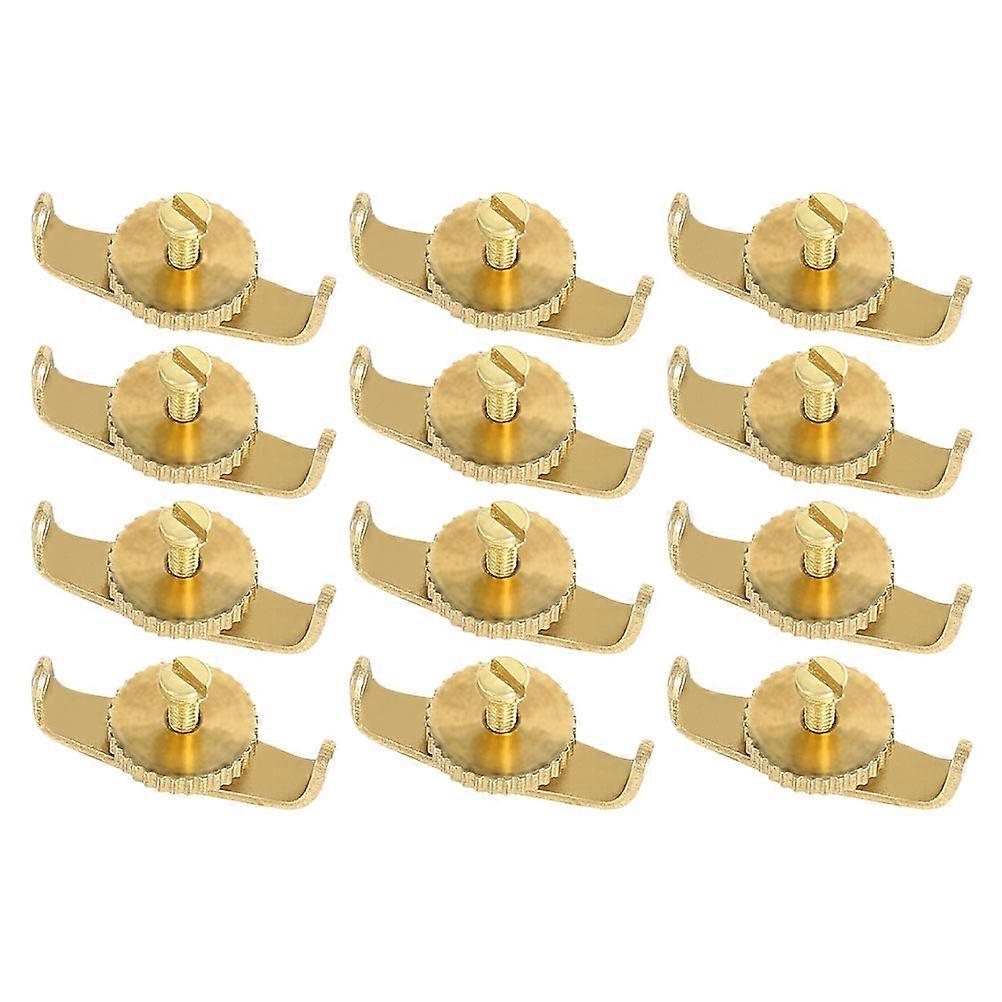 12 Pcs Electric Guitar Accessories Violin Fine Tuners Erhu String Adjusters Erhu Parts Violin String Adjuster