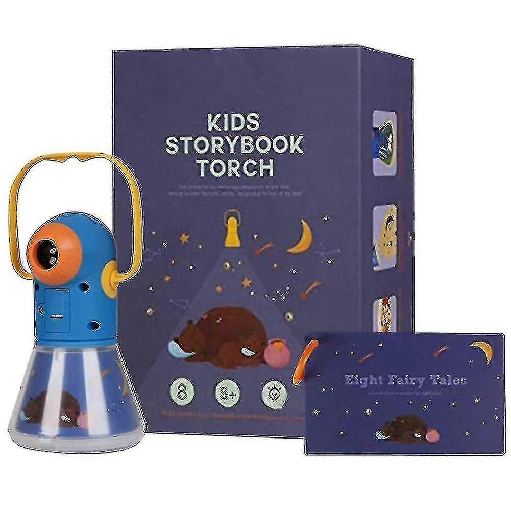 Crianças Multifuncional Story Projector, Light Projector Story Projector Kids Torch Storybook Projector, Night Lights Projector Storybook Toy, Educationa