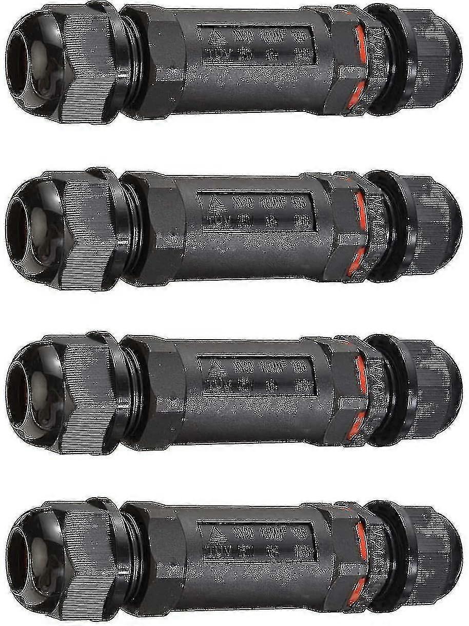 Waterproof Junction Box IP68 Outdoor Cable Junction Box 4 Pack