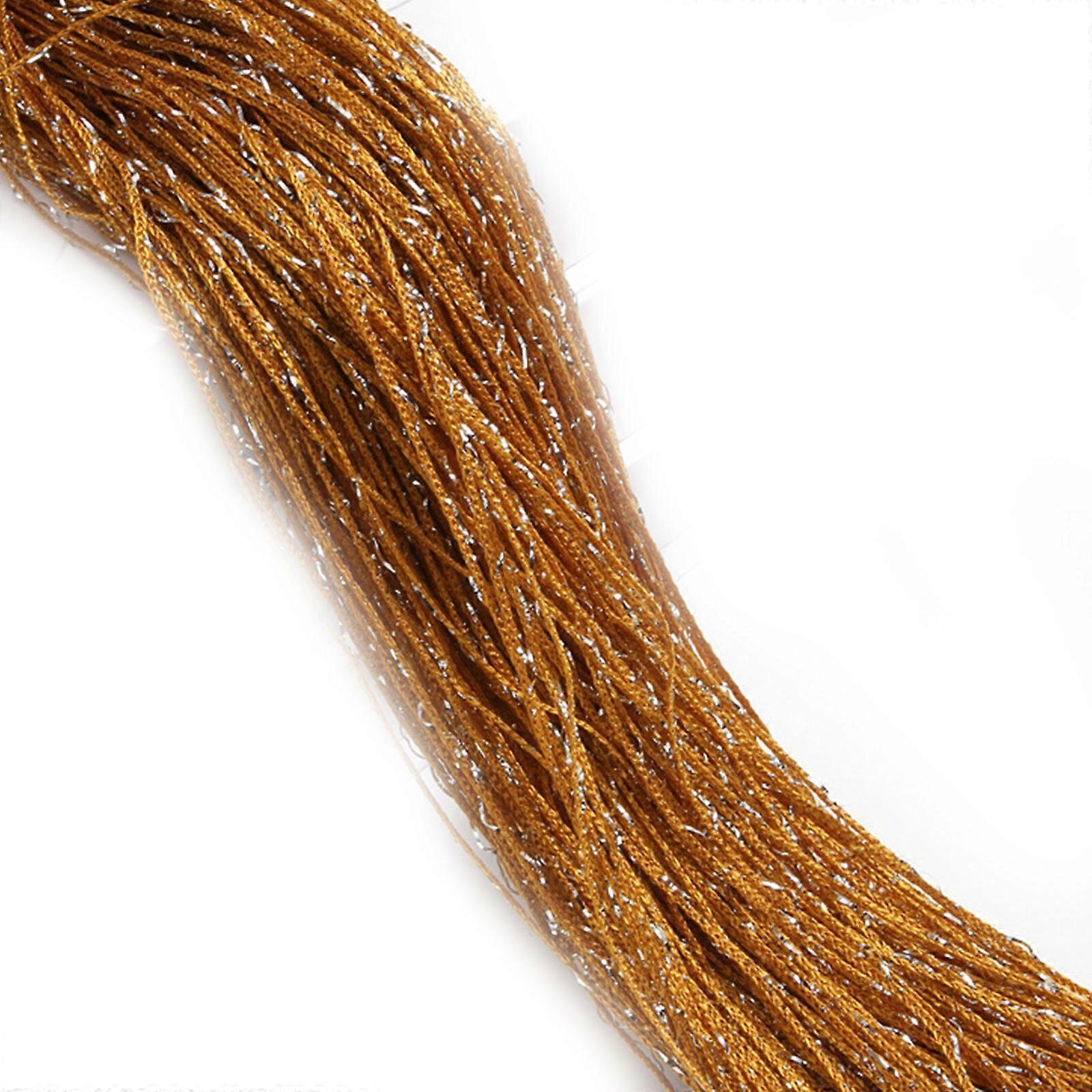 Door String Curtain Flat Silver Ribbon Thread Fringe Window Panel Room Divider Strip Tassel