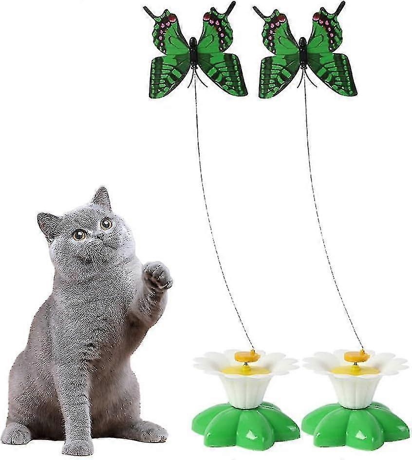 Electric Bird Teasing Cat Toy, Interactive Cat Toy, Bird Toy For Pet Cats, Funny Rotating Electric Flying Bird Cat Toy Kitten Play Chase