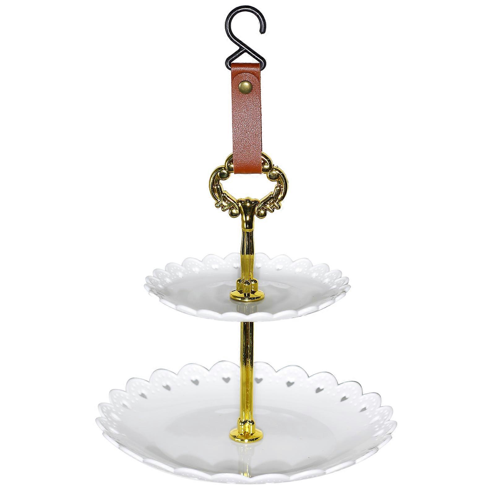 Seed Tray Hanging Bird Feeder Plastic Platform Great for Attracting Birds