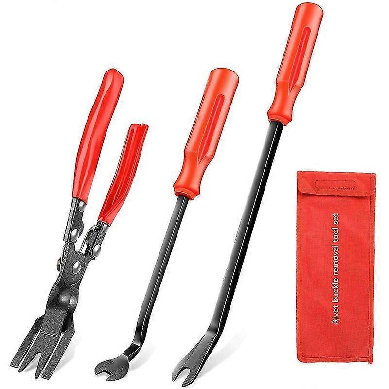 DWW-Lot de 3 pinces  clip et extracteur de fixation  Kit de rparation combin pour rembourrage automatique