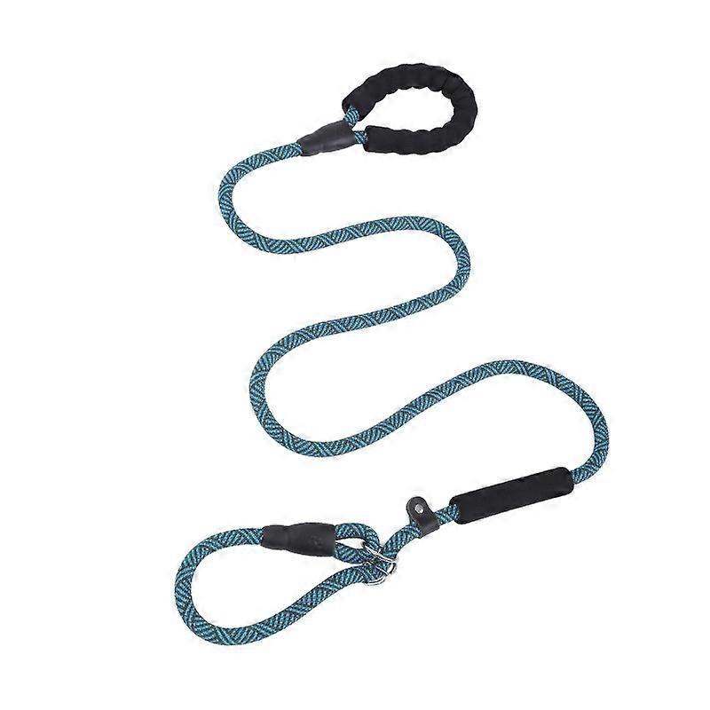 Pull-On Rope Dog Leash - 1.8m One Size Fits All Pull-On Rope Dog Leash. Easy to put on, no collar or harness needed. Durable, weatherproof climbing ro