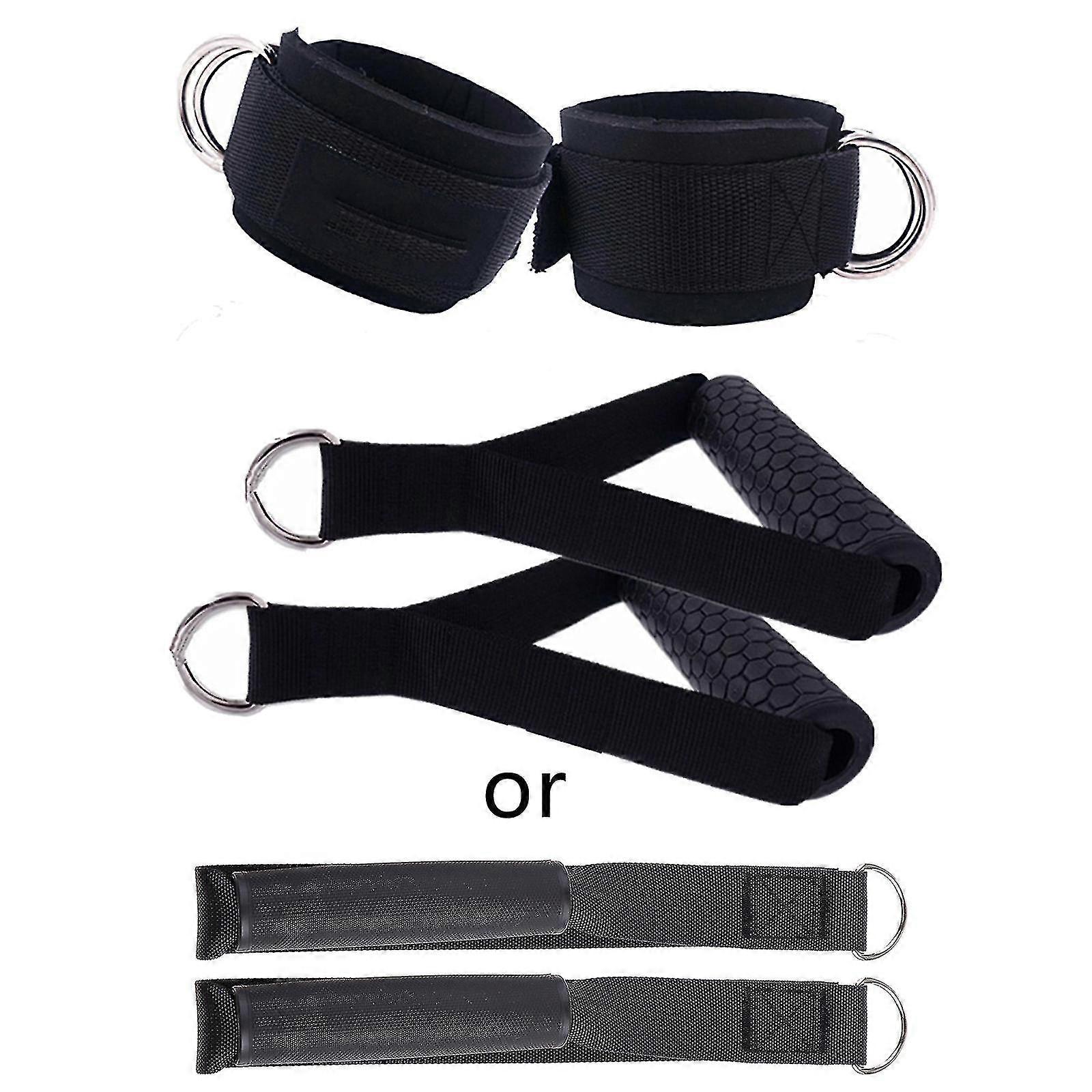 Fitness Accessory Tricep Rope Handle Cable Crossover Gym Machine Attachment