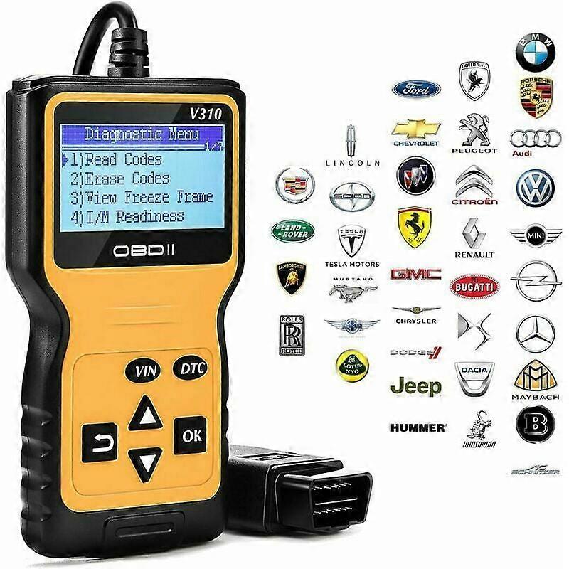 Auto Diagnostic Scanner Tools Auto Reader Car Reader Read and Erase Error Codes Engine Detect