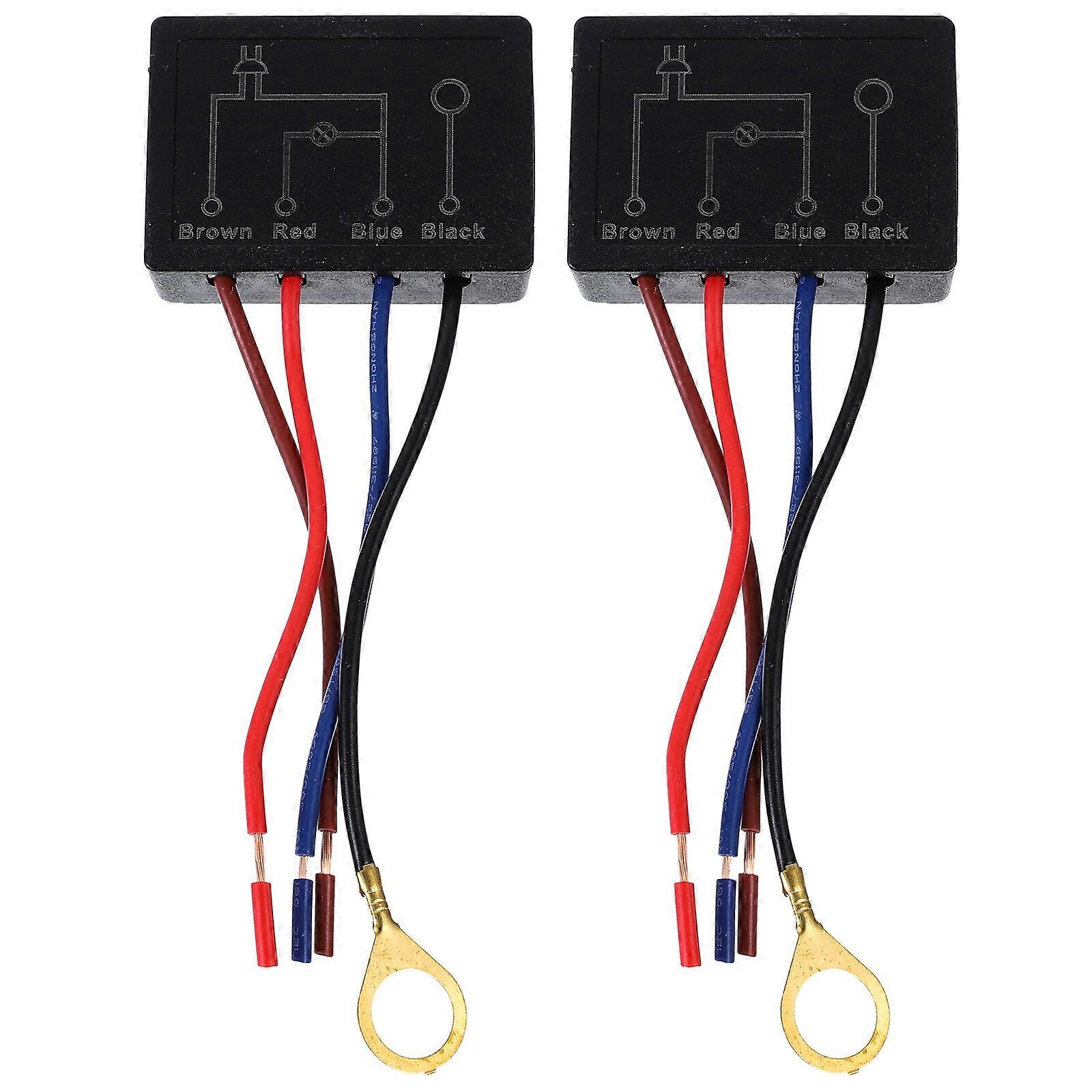 2Pcs Berührungslicht Dimmerschalter Nützlicher Tischlampenmodul Steuersensorschalter