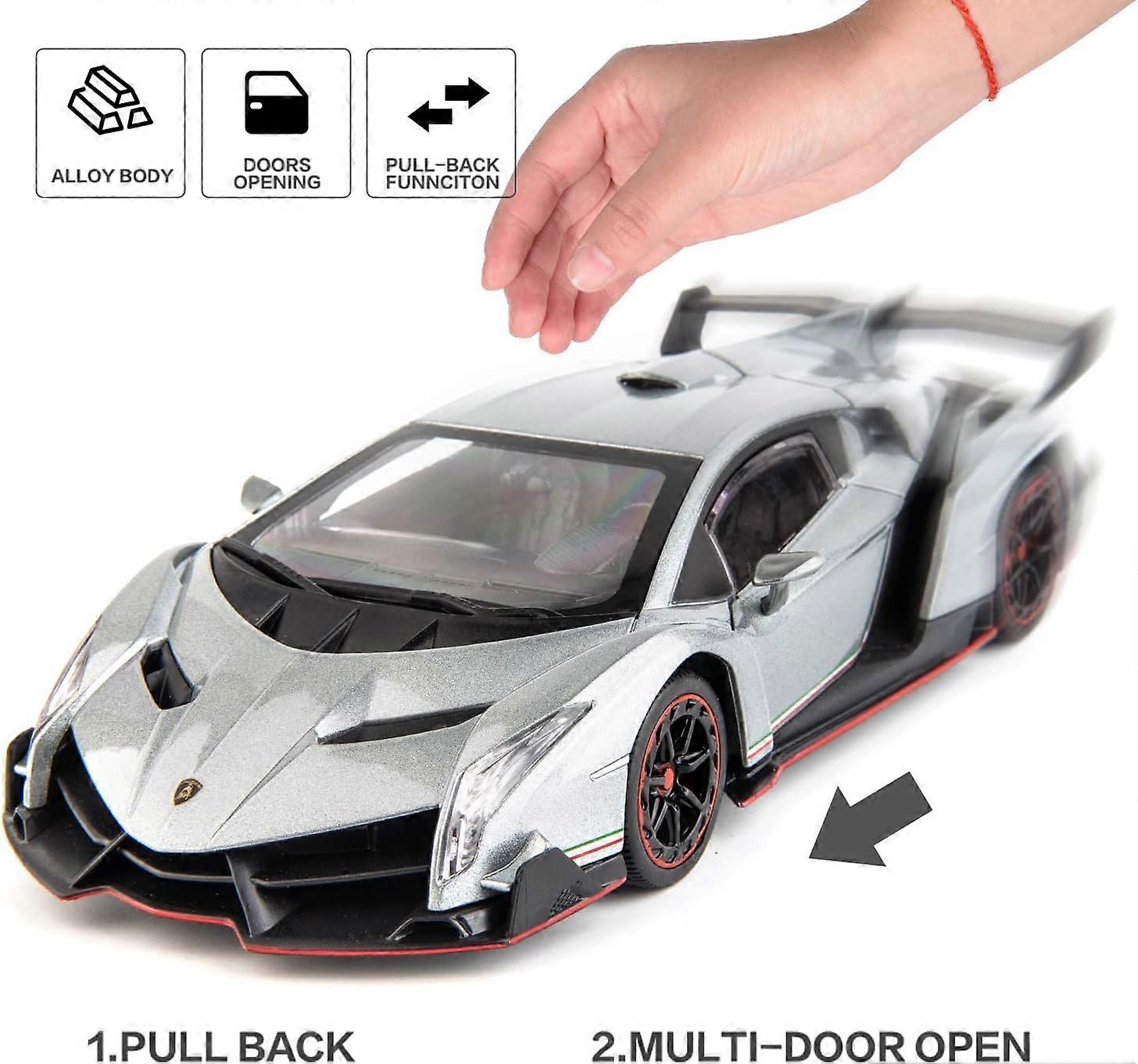 ランボルギーニ ヴェネーノ モデルカー用 ダイキャストカー 1/24