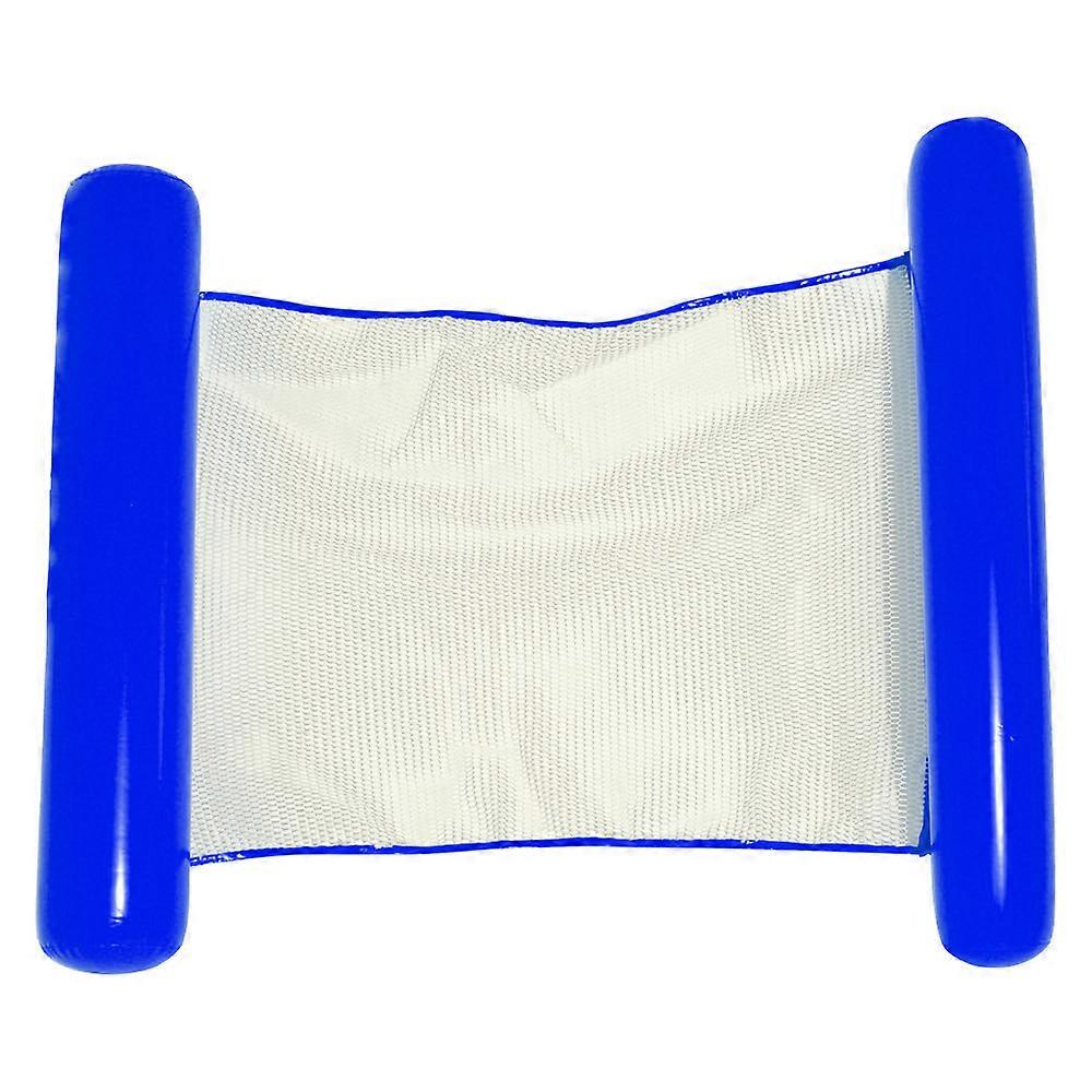 Hammock inflatable pool float, pool float lounger, pool float chair, multipurpose pool hammock - navy