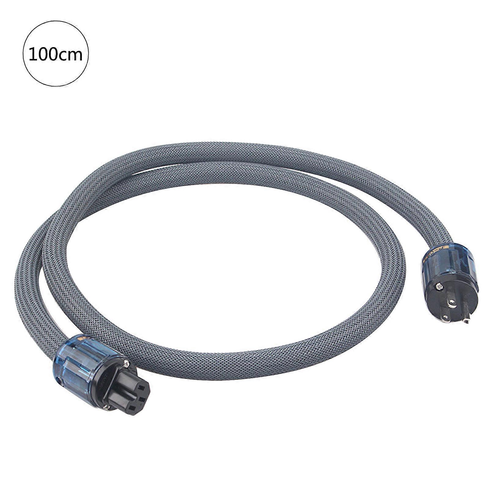 Hi-End Copper Hifi Audios Power Cord US Plug P-037/P-037E Connector AMP Cable