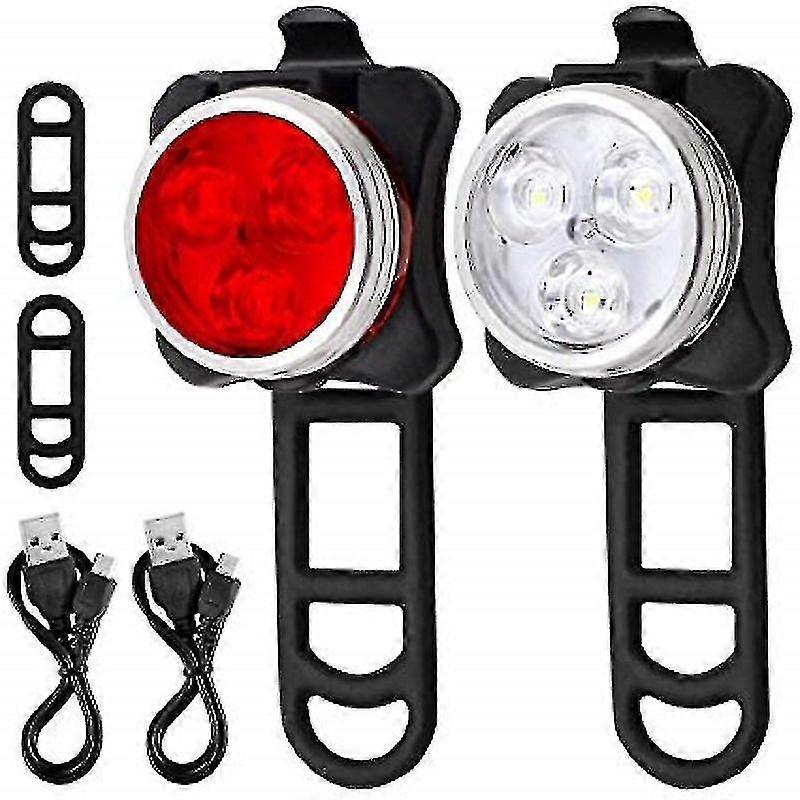 4 Modes Bicycle Light Built-in Battery Rechargeable Usb Led Bike Light
