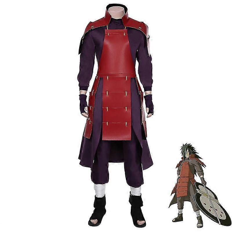 ديلوكس الجودة Uchiha مادارا تأثيري أنيمي شخصية بدلة كرنفال حزب الملابس TW