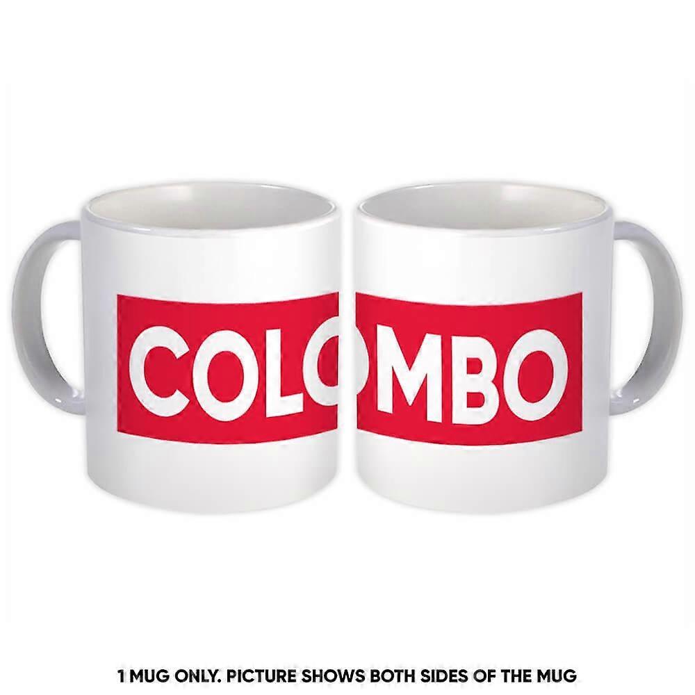 Gift Mug: Colombo Sri Lanka Red