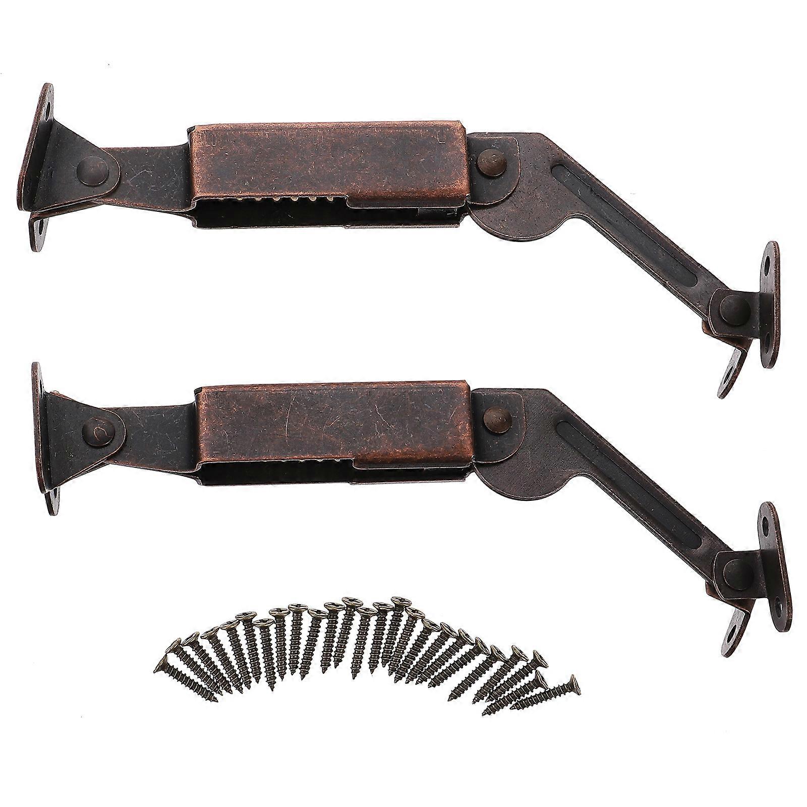 2pcs Universal Box Lid Close Hinges Spring Lid Support Hinge Home Hardwares