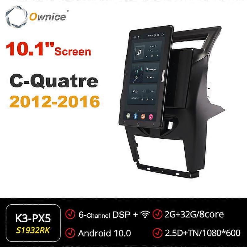 Tesla style PX6 DSP 13.3" Android 10.0 Car DVD Player Auto Rotatable GPS Navigation RDS Radio For Citroen C4 C-Quatre 2012-2016