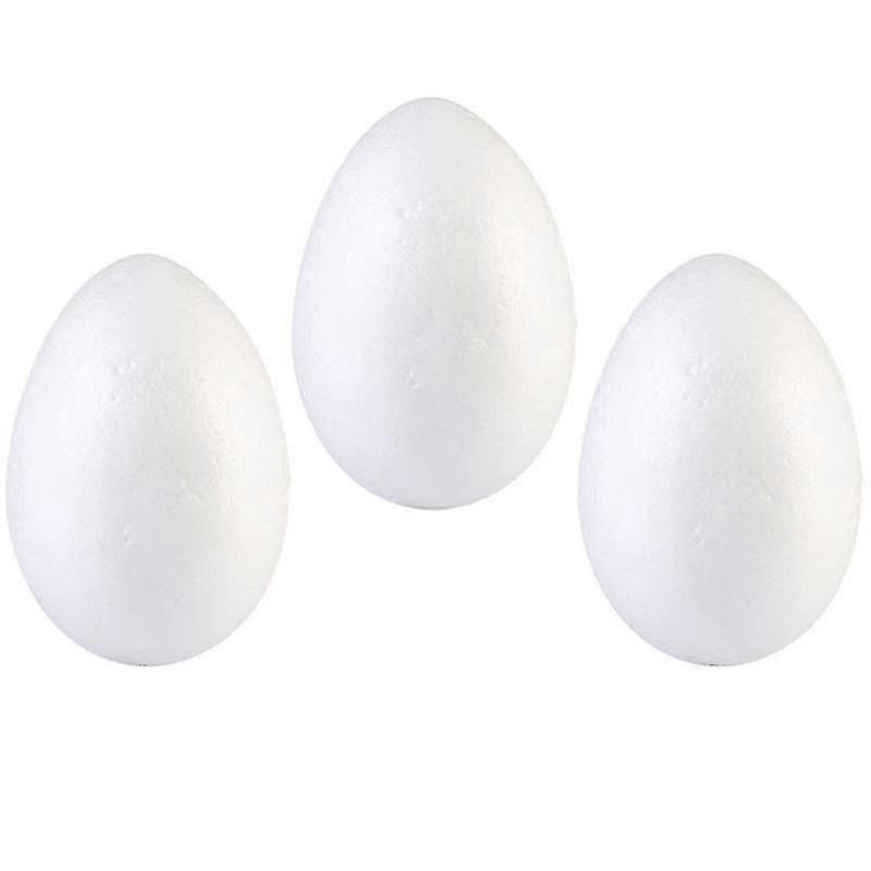 White Easter Egg Decorating Set Of 3 Party Favorite Eggs Easter Decorating Accessory Eggs