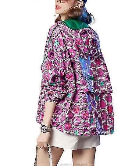 Nuova giacca da baseball con cappuccio Donna