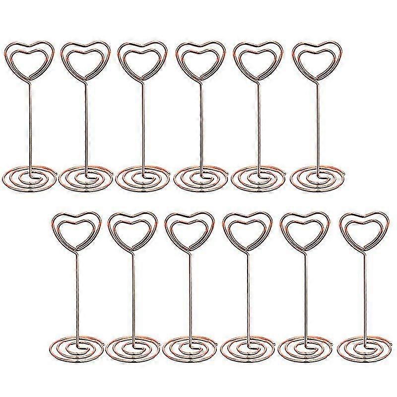 12pcs Tall Place Card Holder Table Number Holder Table Card Holder