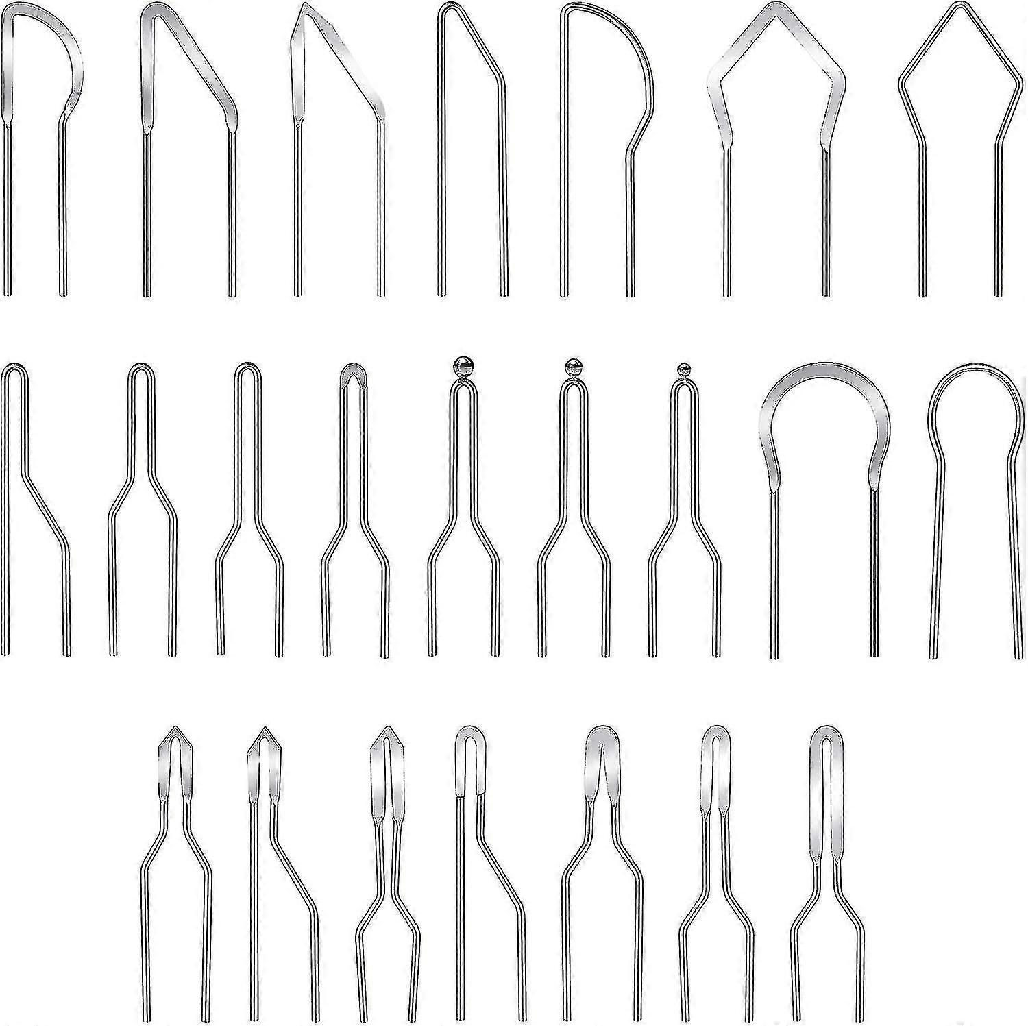 23 Pieces Pyrography Tips Replacement Wood Burning Tips Pyrography Wire Pen Nibs Wood Burning Wire Nibs For High Impedance Pyrography Machine Accessor