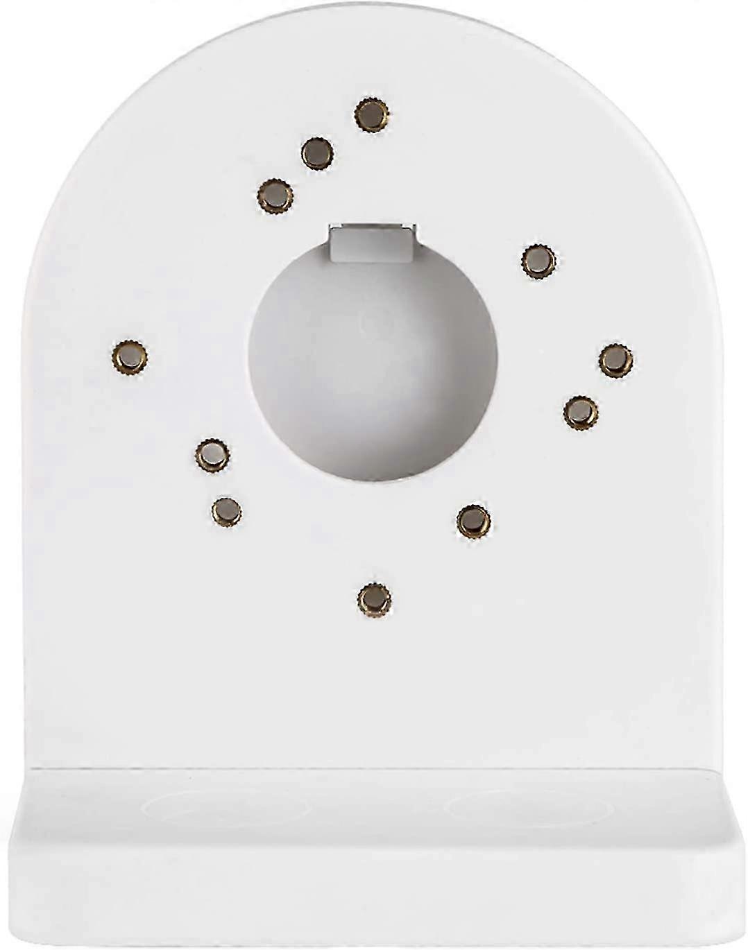 ABS Plastic Wall Mount Bracket for Universal CCTV Dome Camera - White