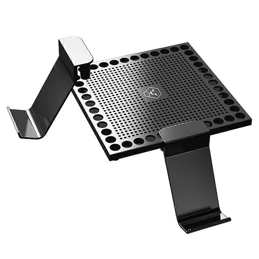 For Xbox Series X Dust Cover with Cooling Mesh and Controller Hook - Black