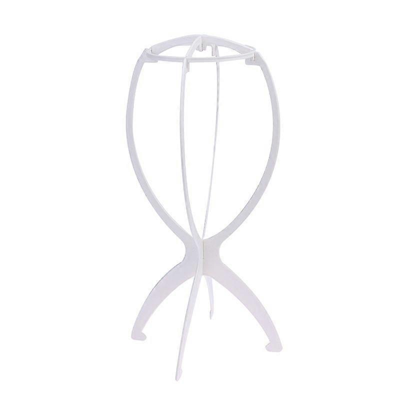 Wig Display Stand Folding Portable Wig Stand For Styling Drying Making Wigs