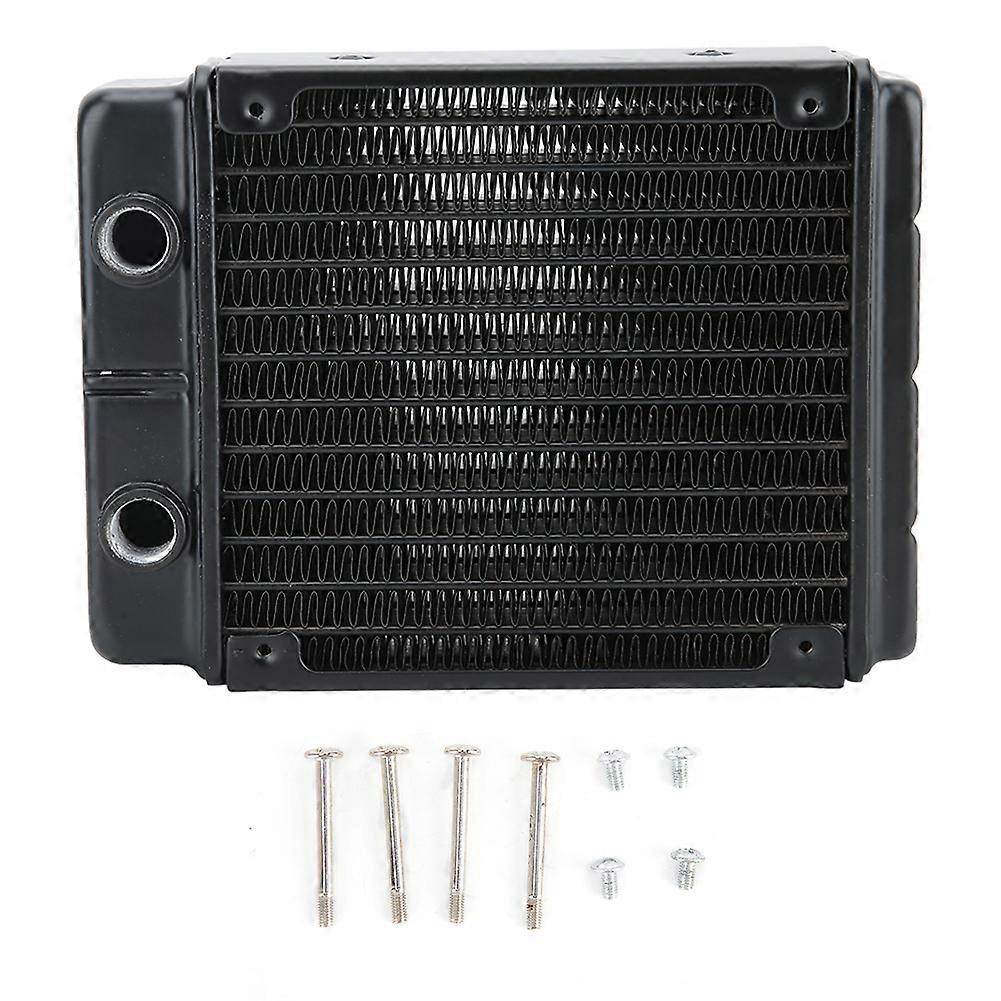Water Cooling Radiator Double Core Heat Sink Computer Replacement Accessory for Beauty