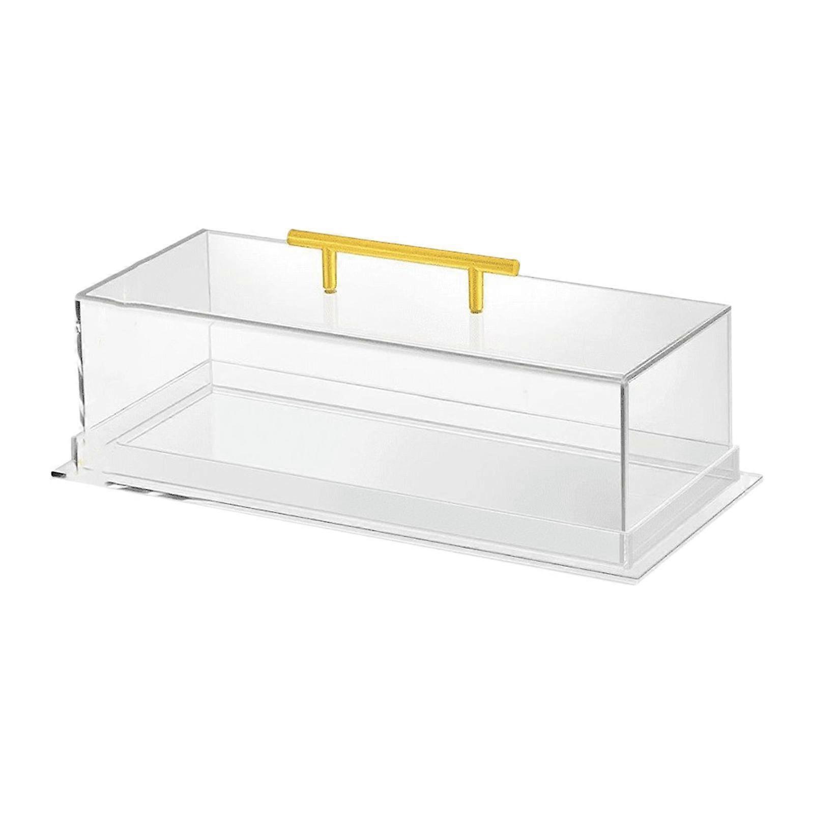 Acrylic Organizer Box,Dessert Display Case,Food Display Stand,Rectangular