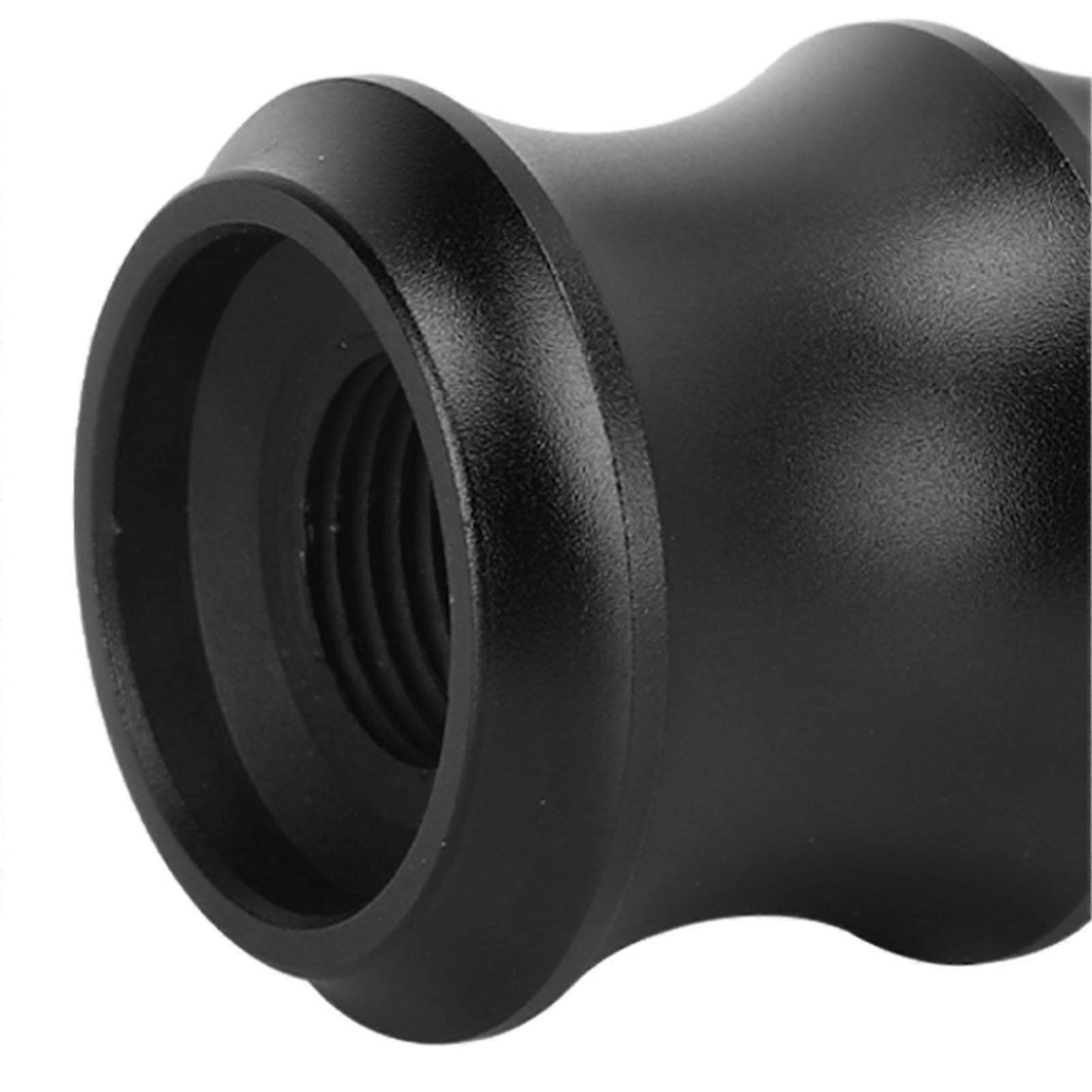 Car Gear Shift Knob Bamboo Style Aluminum Alloy Automotive Repair Modification UniversalRed