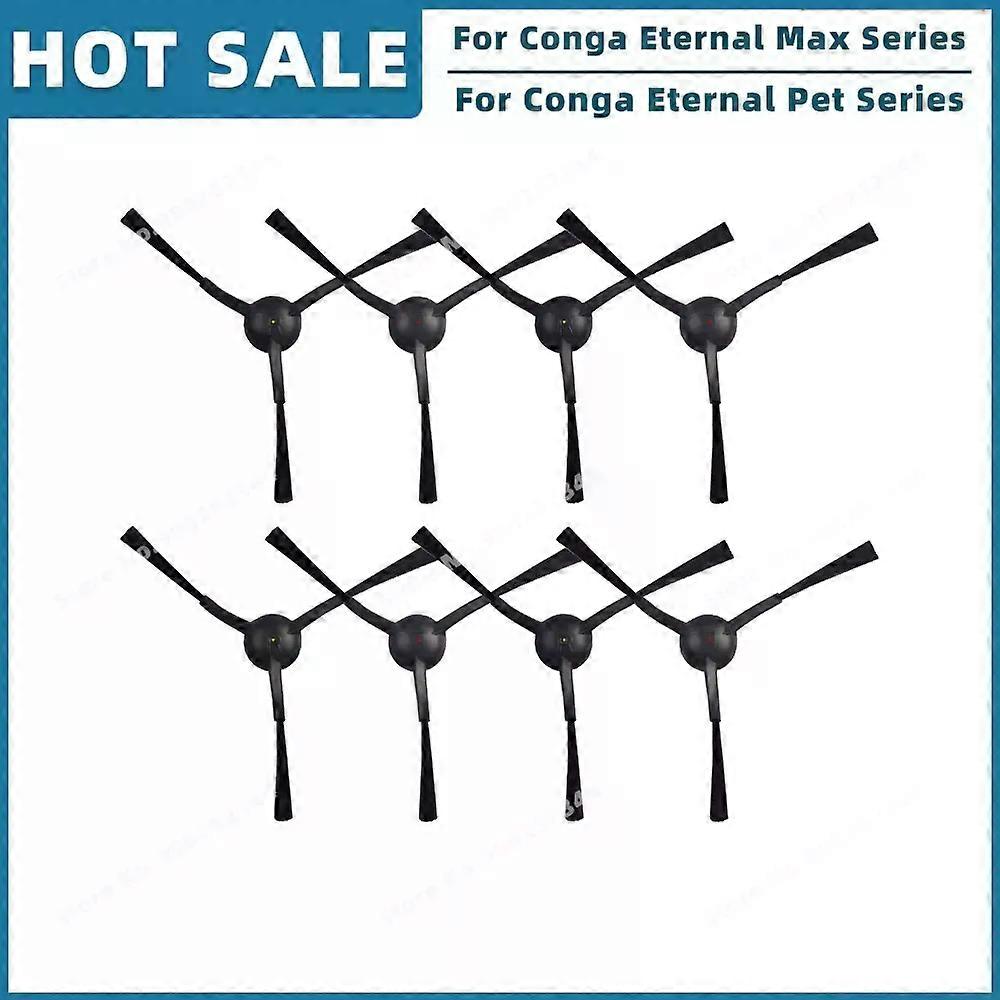 Compatível para Cecotec Conga Eternal Pet Max X-Treme, Ultimate, Titanium, Vital Parts Acessórios Escova Lateral Principal Filtro Mop