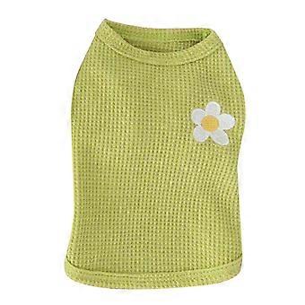 Small Dog Vest Lightweight Breathable Cat Vest Easy to Put On Pet Vest for Small Dogs Cats All Season Wear Green L