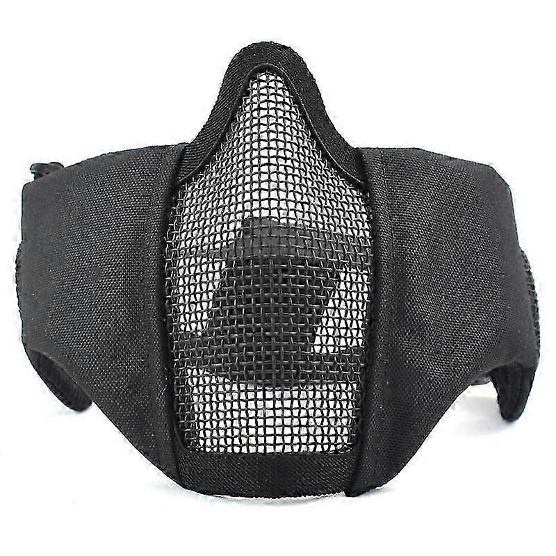 Foldable airsoft mask