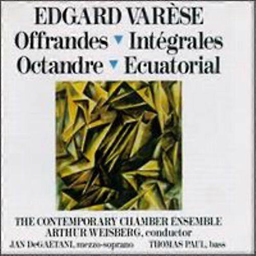 Degaetani Varse Offrandes Intgrales Octan CD