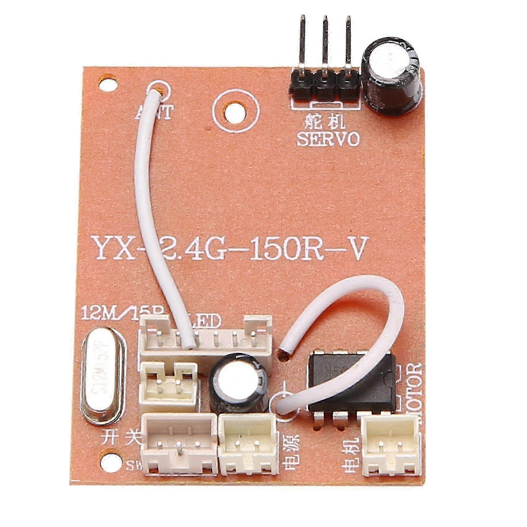 2.4g Full Scale Model Receiver Circuit Board With Antenna For Mn D90