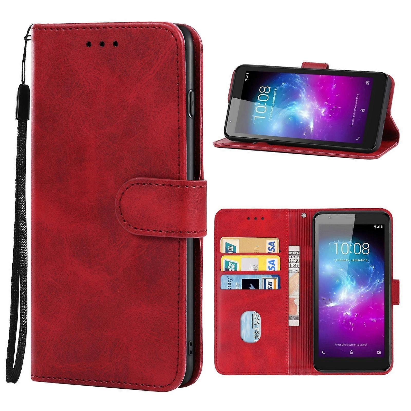 Leather Phone Case For ZTE Blade A3 (2019)