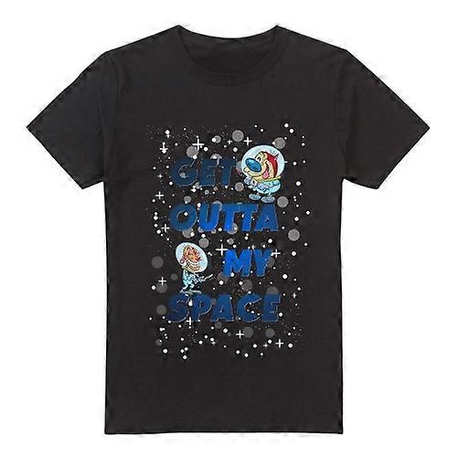 Ren & Stimpy Mens Get Outta My Space T-Shirt