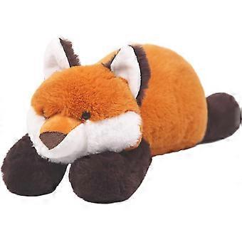 Soft Fox Stuffed Animals:17.7in Fox Plush Cute Body Pillow Hug Sleeping Plushy Fluffy Wild Animal Toys Chair Decor Plushie Doll Gifts