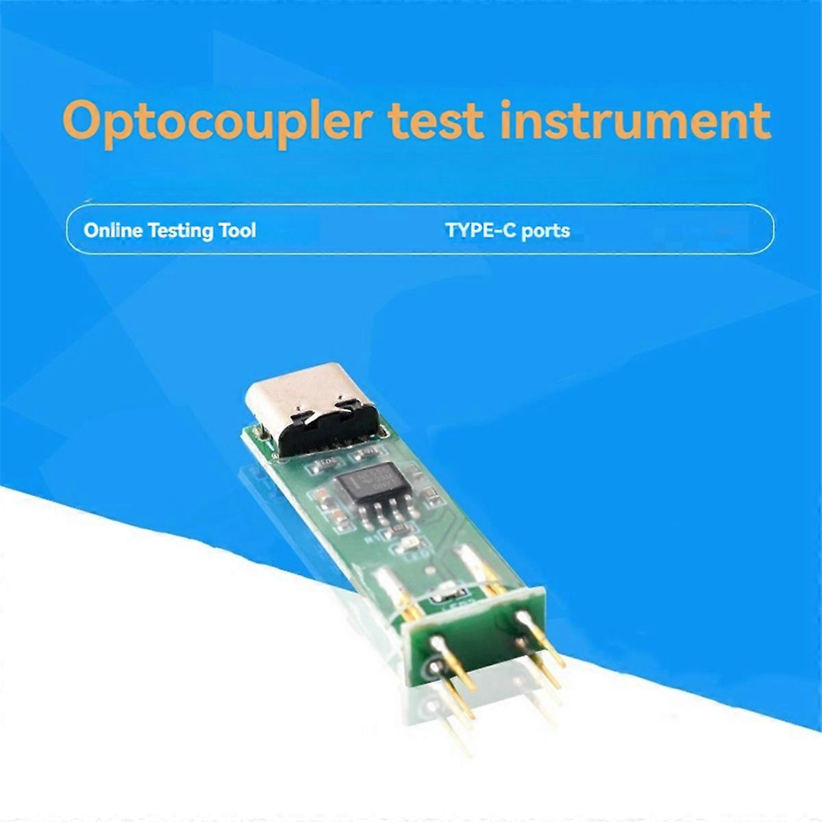 Optocoupler Tester Optocoupler Test Detection Tool Online Test Module Electronic Repair Tool for 4-Pin Optocoupler