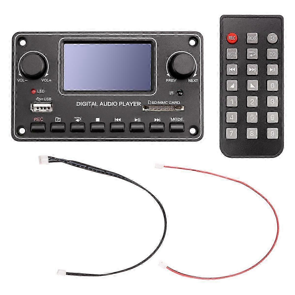 Tdm157 Mp3 Player Decoder Board High Quality Digital Audio Player Usb Sd Bt Music Player Module