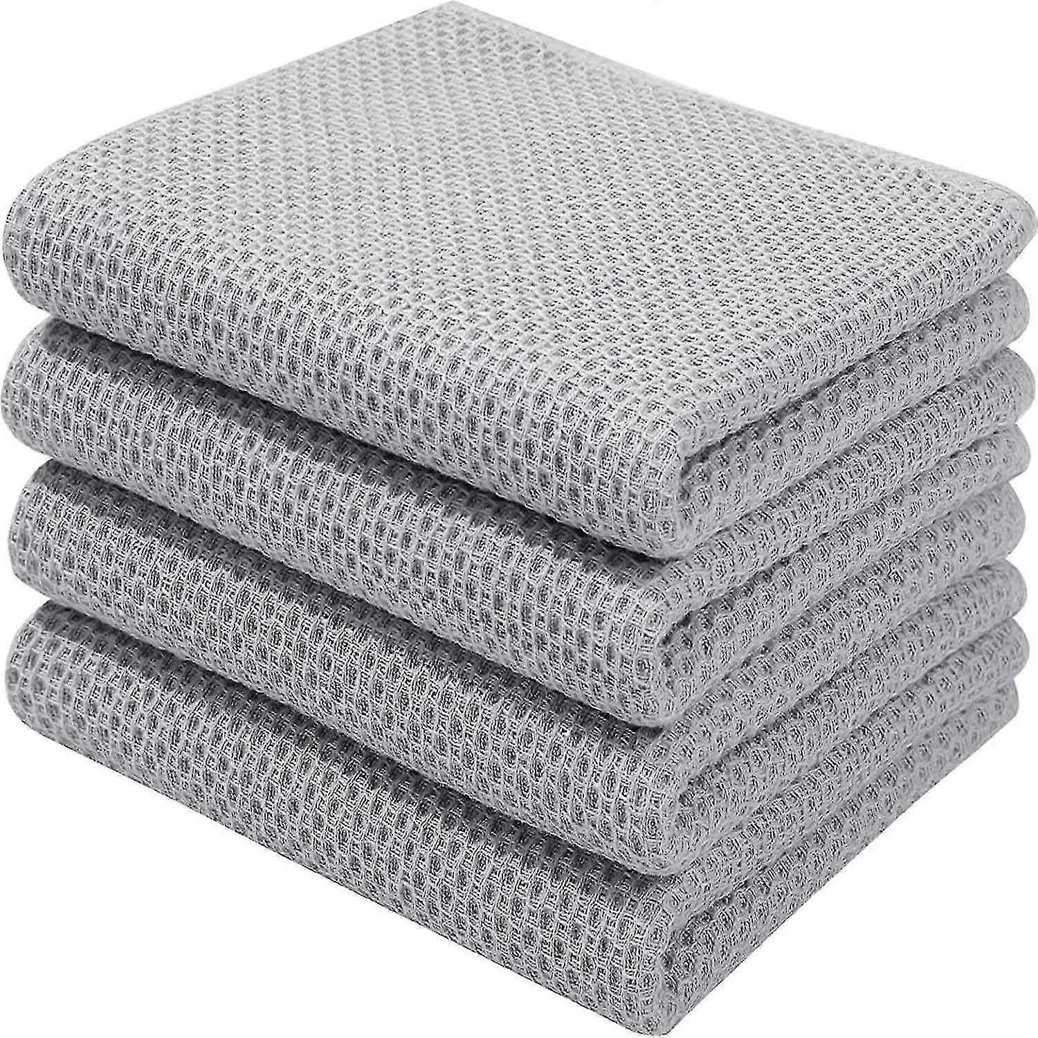 6x Strofinacci 100% Cotone Morbidi Strofinacci Da Cucina Strofinacci Panni Per La Pulizia, 50% Offerta