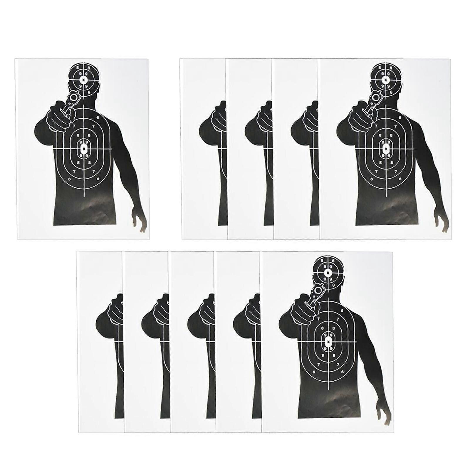 Range Paper Silhouette 12x18 Zombie